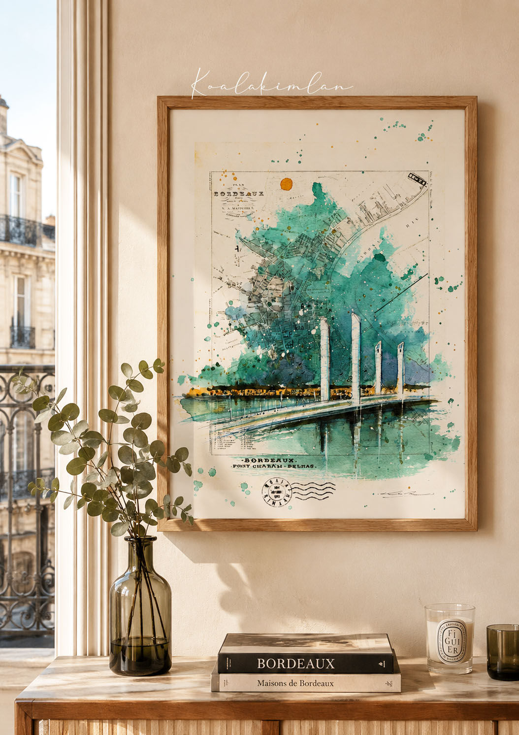 "Pont Chaban Delmas" Œuvre originale de KOALAKIMLAN