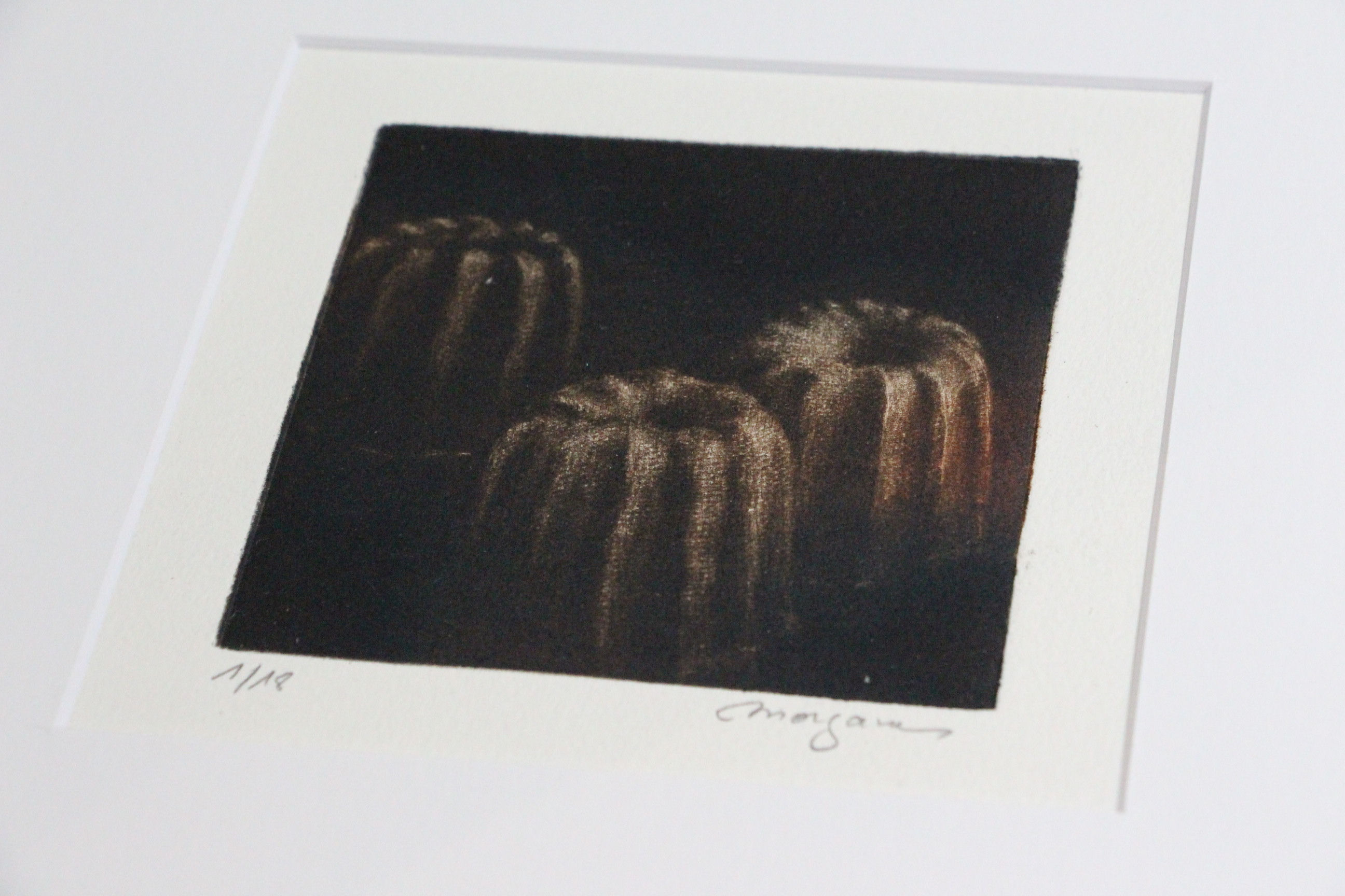 3 Canelés 1/18 gravure numérotée de MORGANES