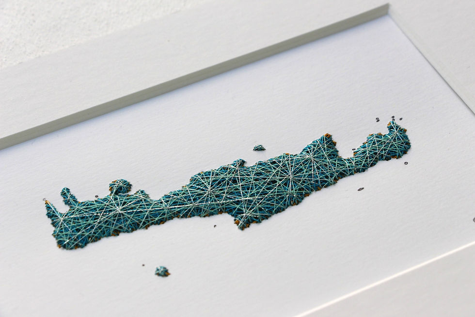 Miniature : "La Crète" œuvre originale de Baptiste Penin