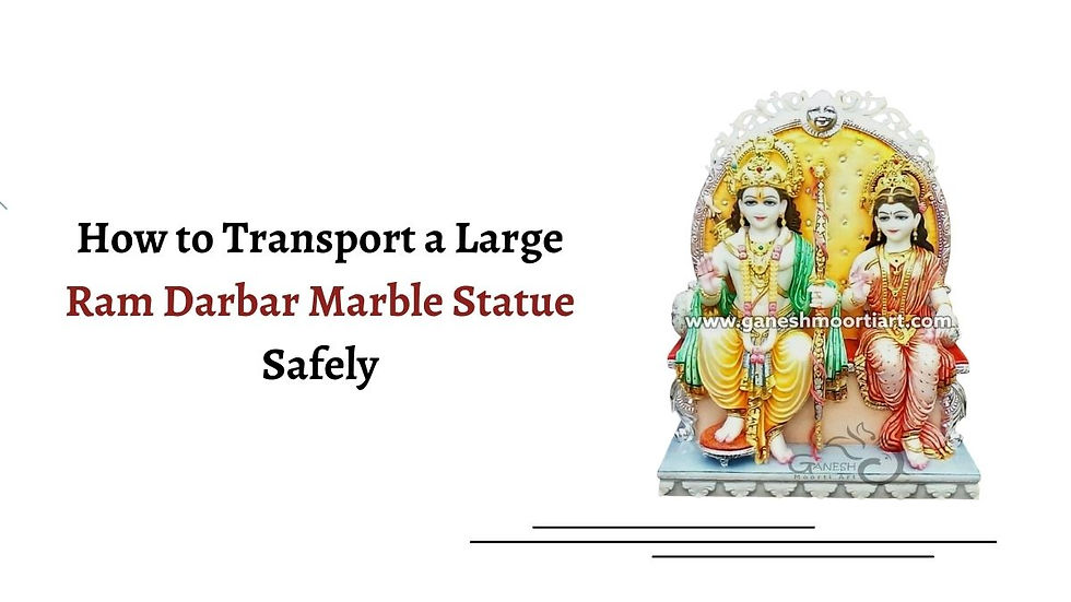 Ram Darbar Marble statue