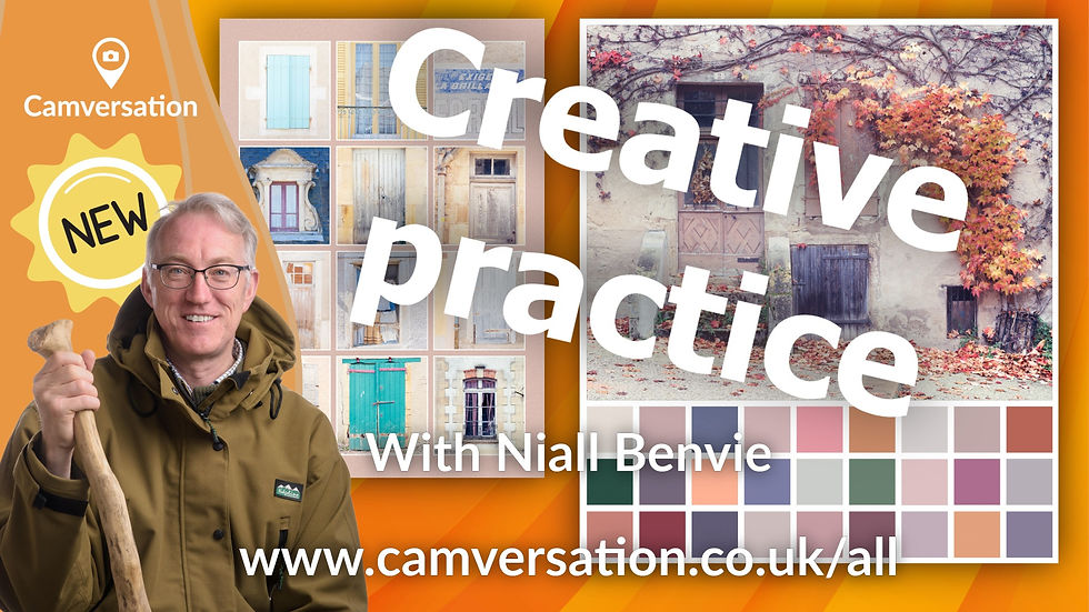 Creative practice in an unfamiliar place with Niall Benvie.