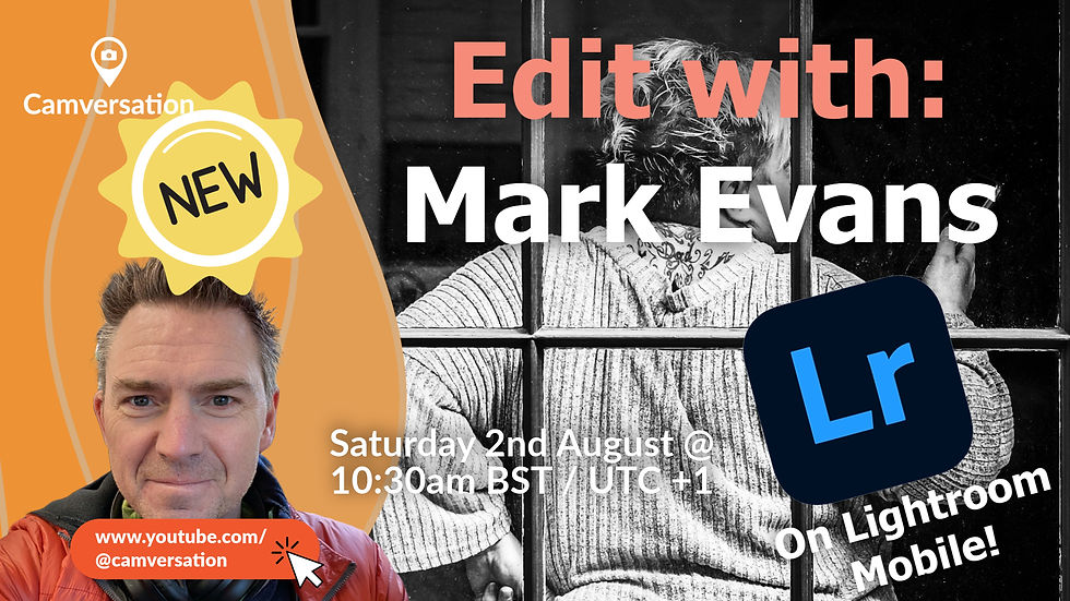 FREE - Edit With: Mark Evans on Lightroom Mobile