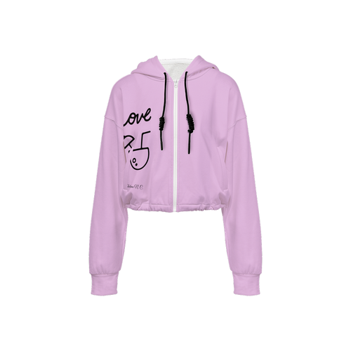 Women’s Cropped FullZip HoodieSuper Heavy 375g Thelma's Fashions