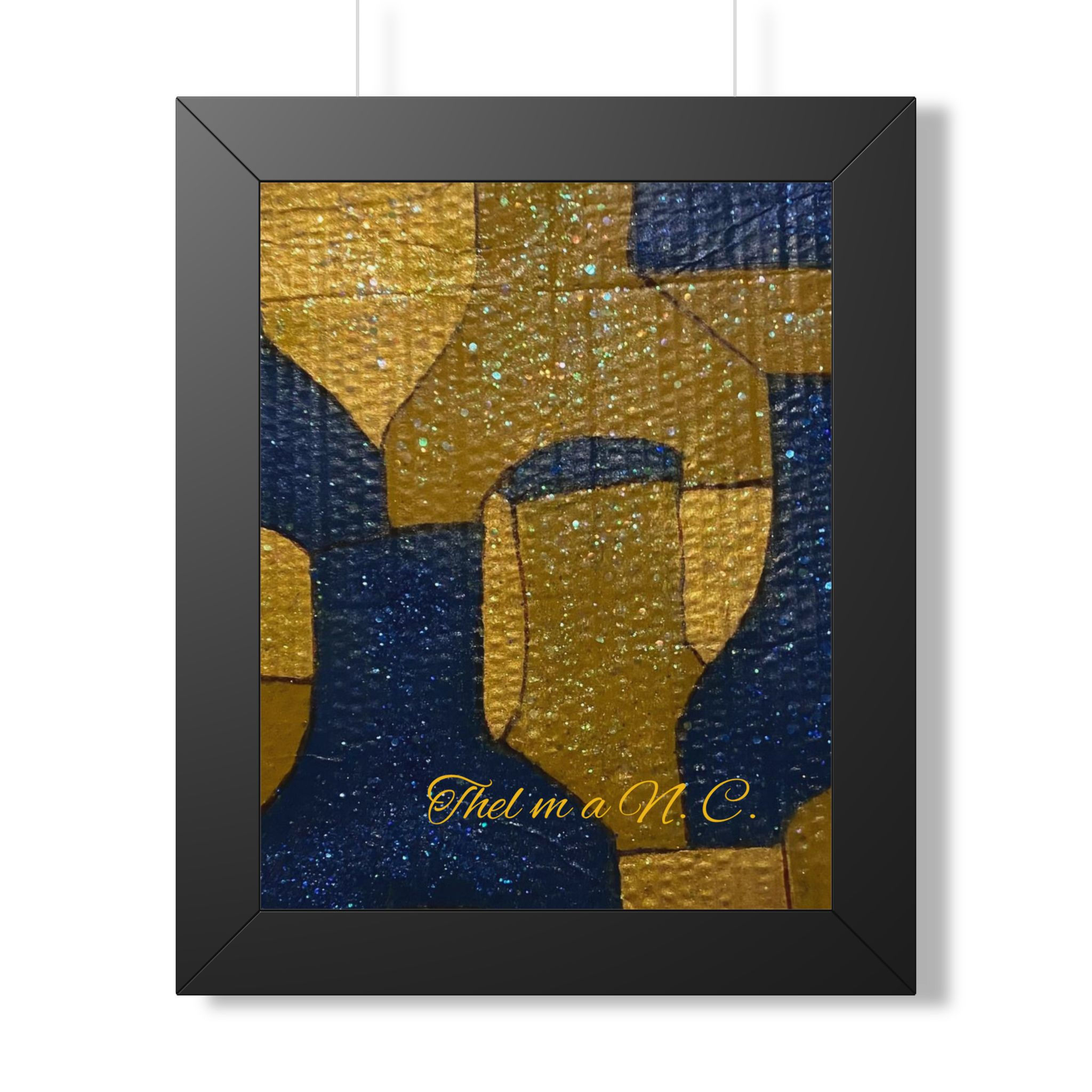 Framed Vertical Poster
