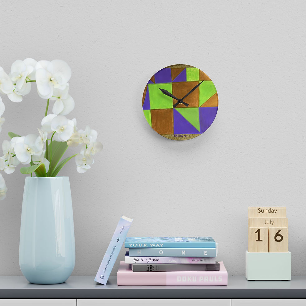 Thumbnail: Acrylic Wall Clock