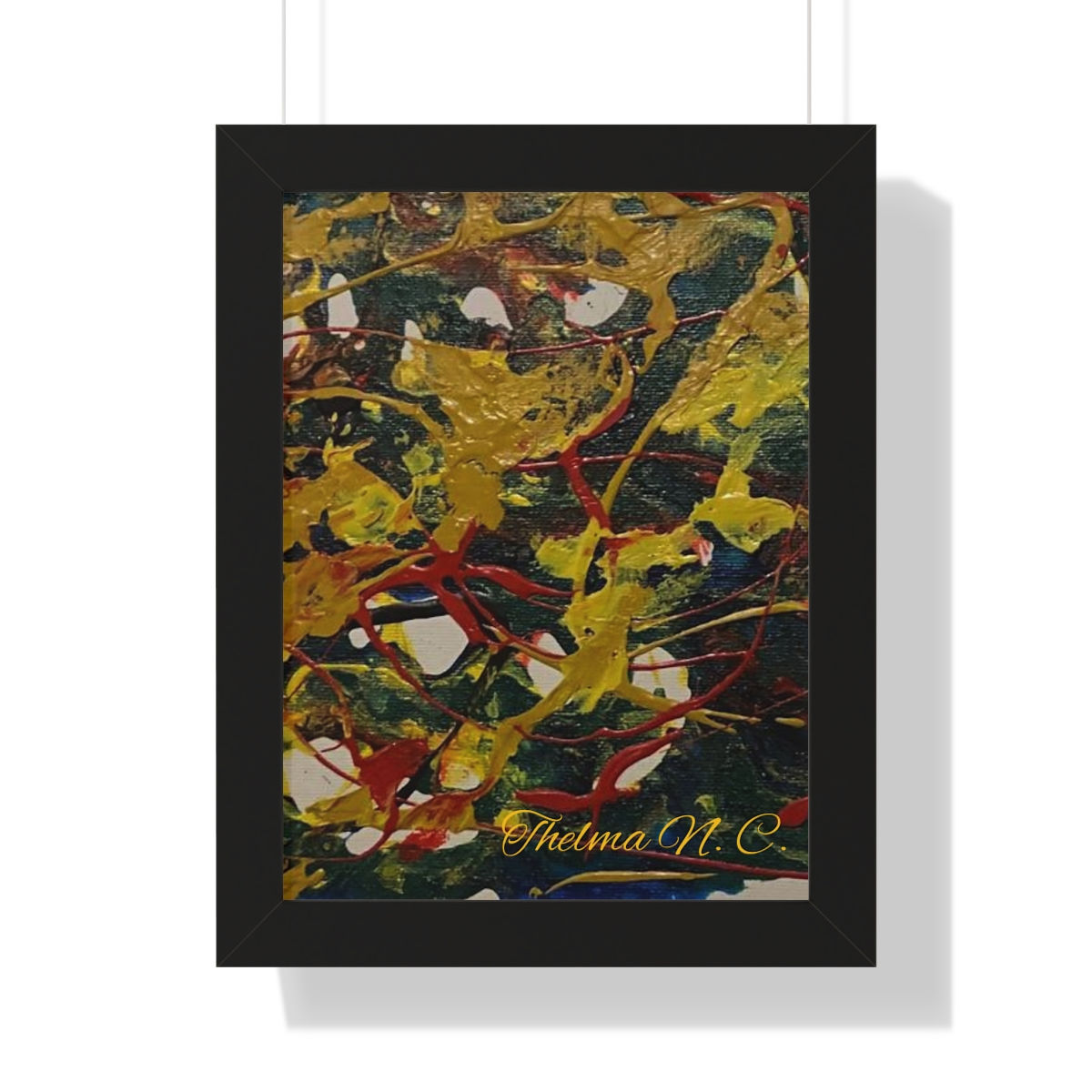 Framed Vertical Poster
