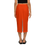 Thumbnail: Women’s Back Split Pencil Skirt-Heavy Knit