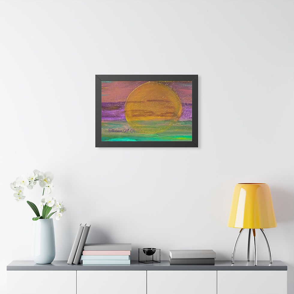 Thumbnail:  Framed Horizontal Poster