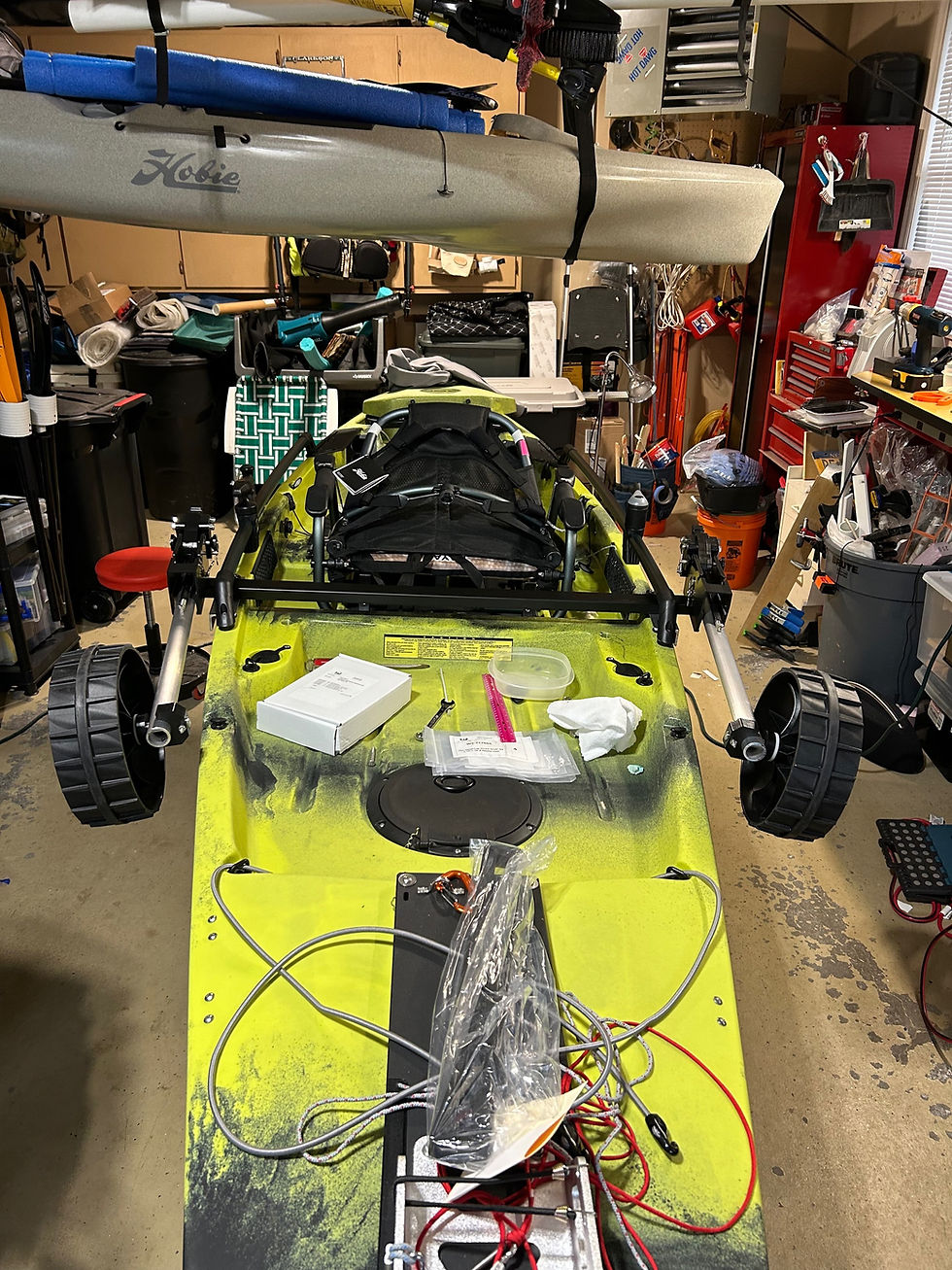 Thumbnail: Freedom Launcher® Kayak Landing Gear - Sportsman Ultimate for Hobie PA 12 / 14