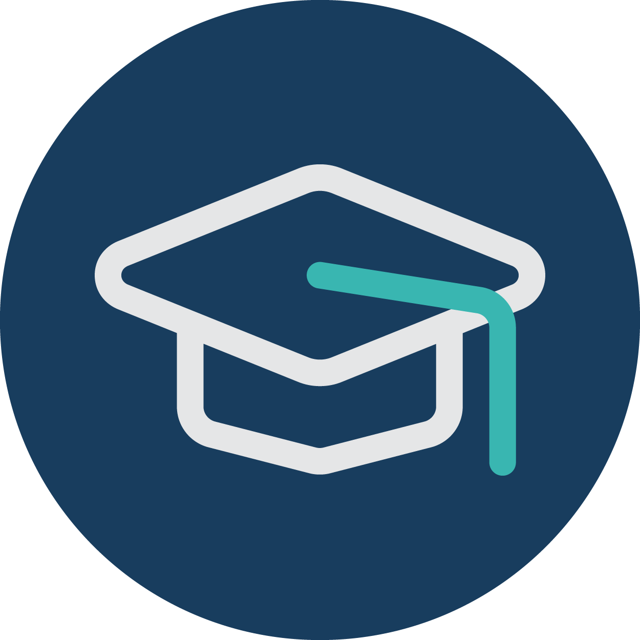 Ear icon representing underpin's value model, educate