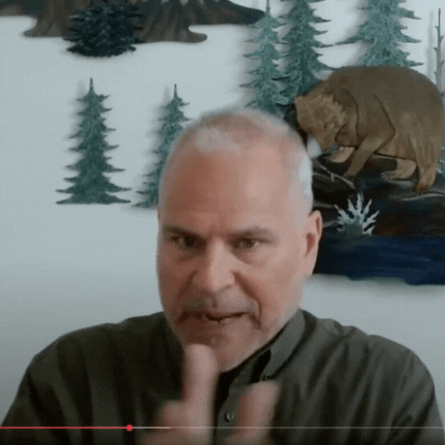 Media coach Ashlie Rodriguez gesturing while giving public speaking advice