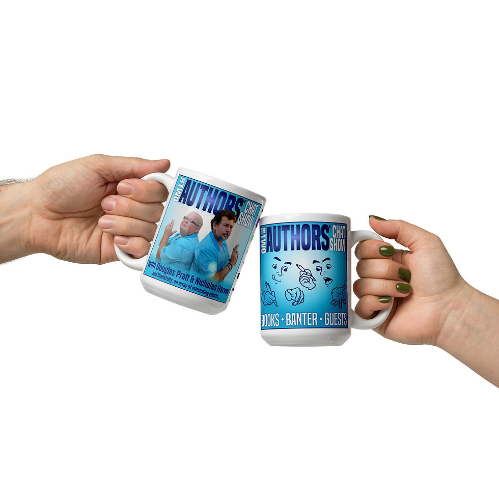 Thumbnail: Two Authors' Chat Show 15oz Coffee Mug