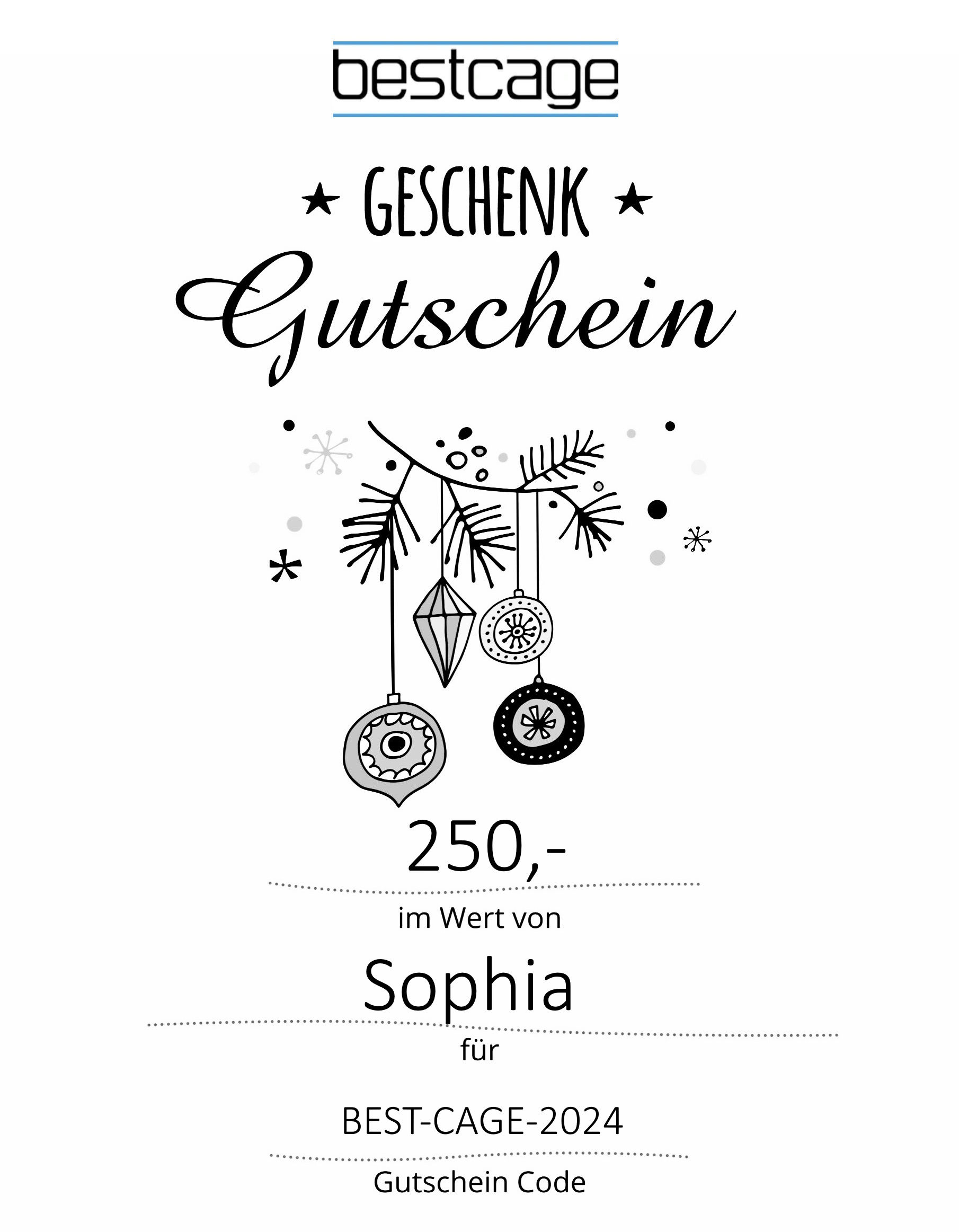 Geschenkgutschein  Xmas