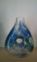 Water Lilies Holey Vase