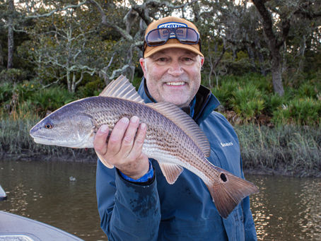 Winter-Time Redfish in North East Florida
