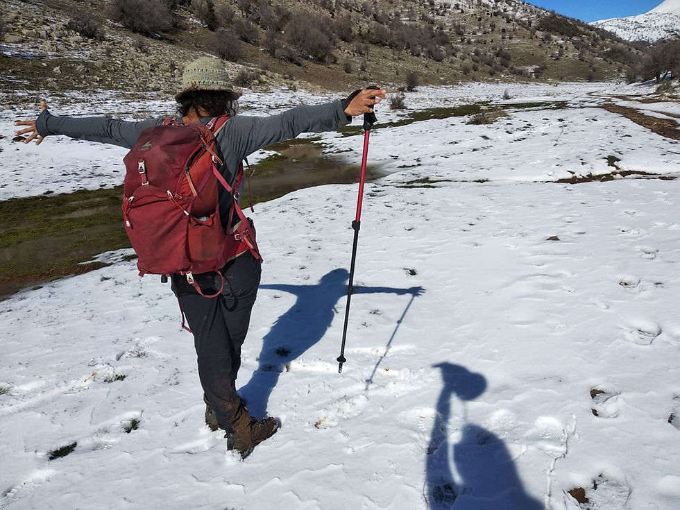 Trekking in Israel