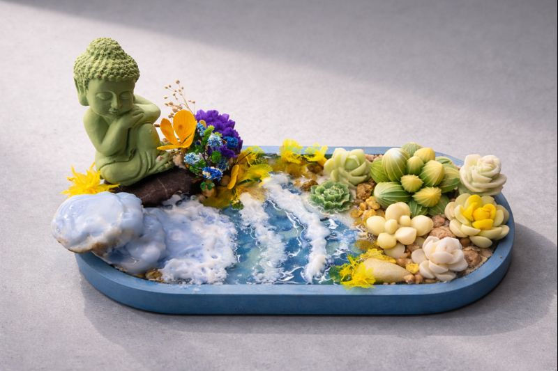 Zen garden oasis