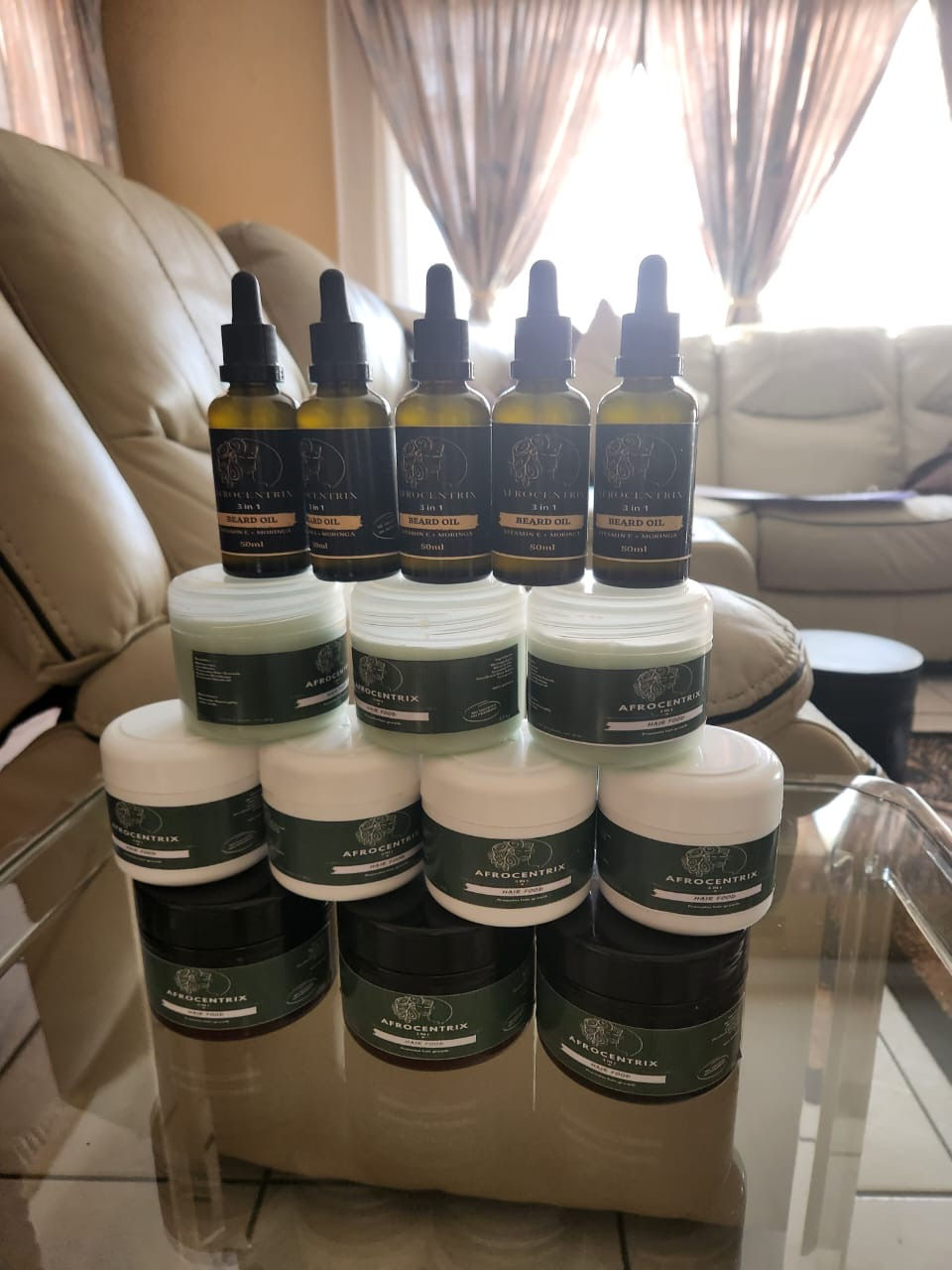 Hair Pomade and Oil Combo 1