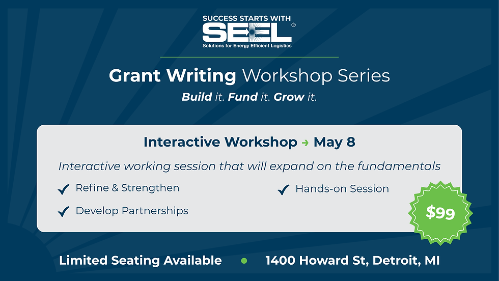 Grant Writing Workshop Series