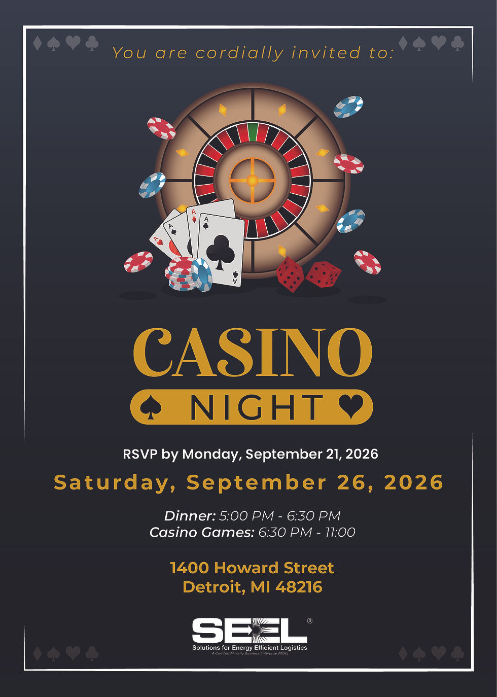 SEEL Casino Night 2026