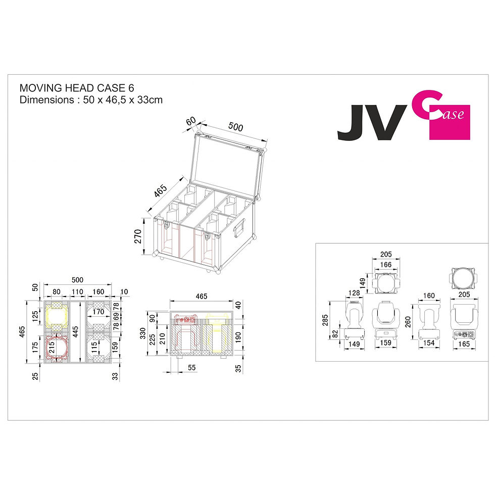 Miniature : MOVING HEAD CASE 6