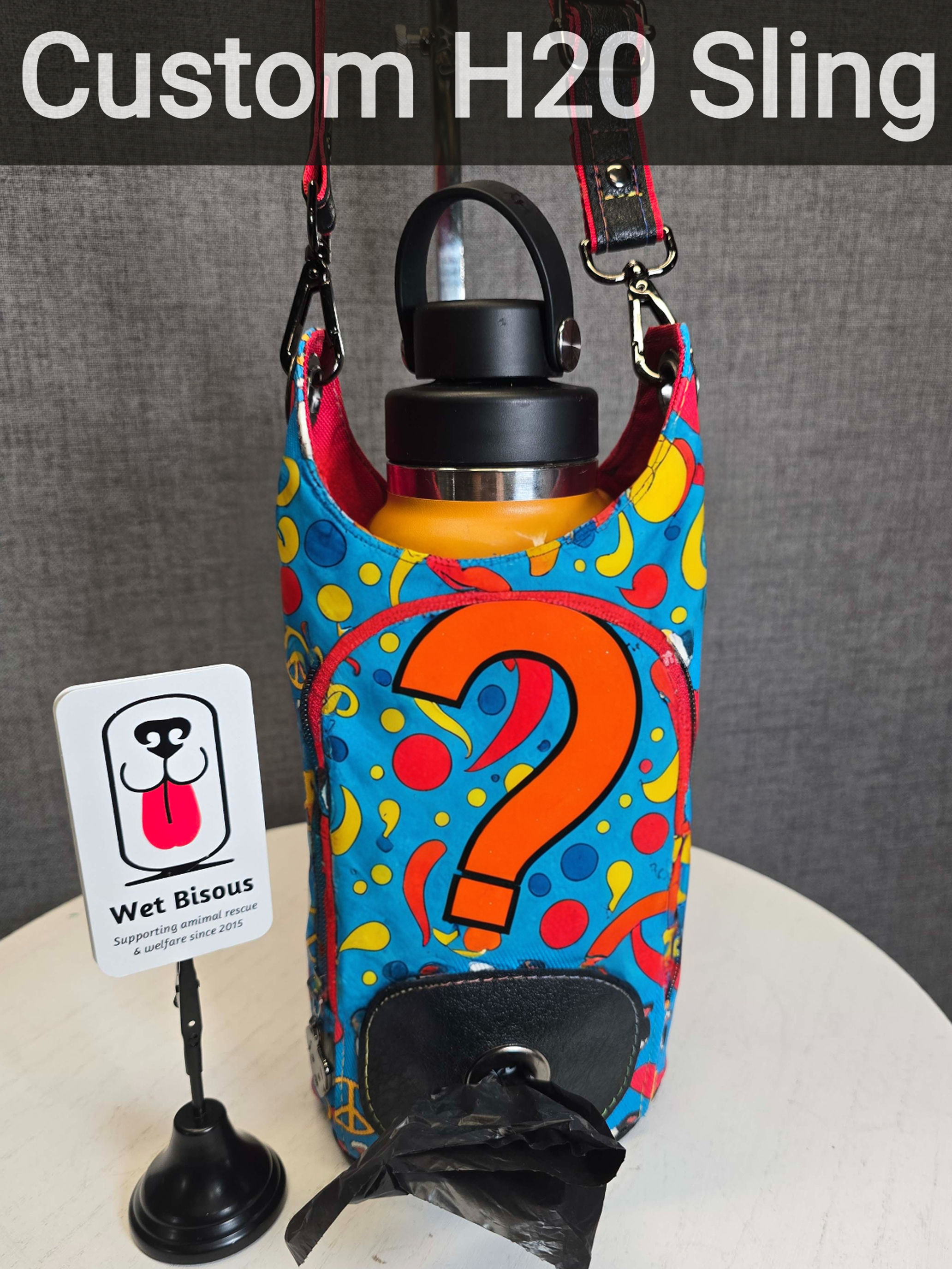 Custom Water Bottle Walking Bag!