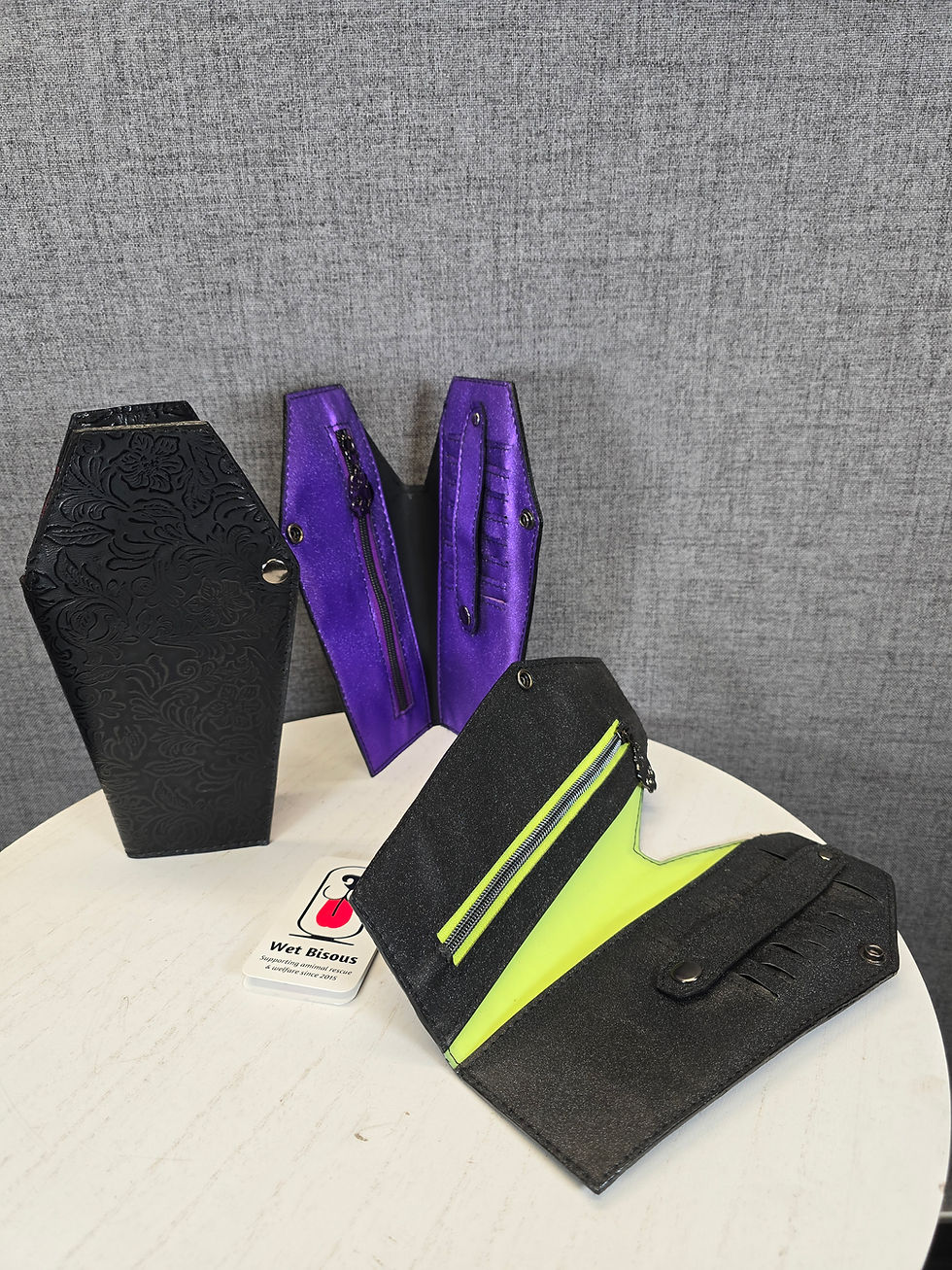 Thumbnail: "Creapy Chic' Coffin Wallet