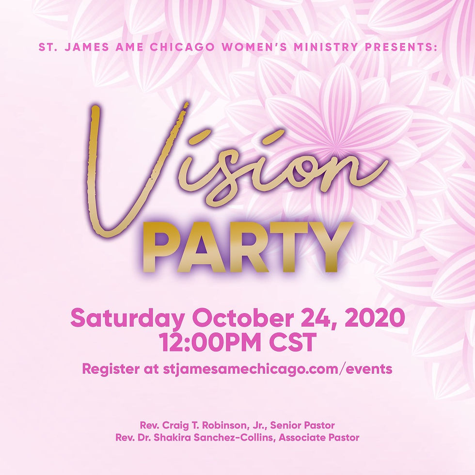 Women's Ministry Vision Party