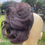 Thumbnail: Beautiful dark brown mix hair Scrunchie (9) 