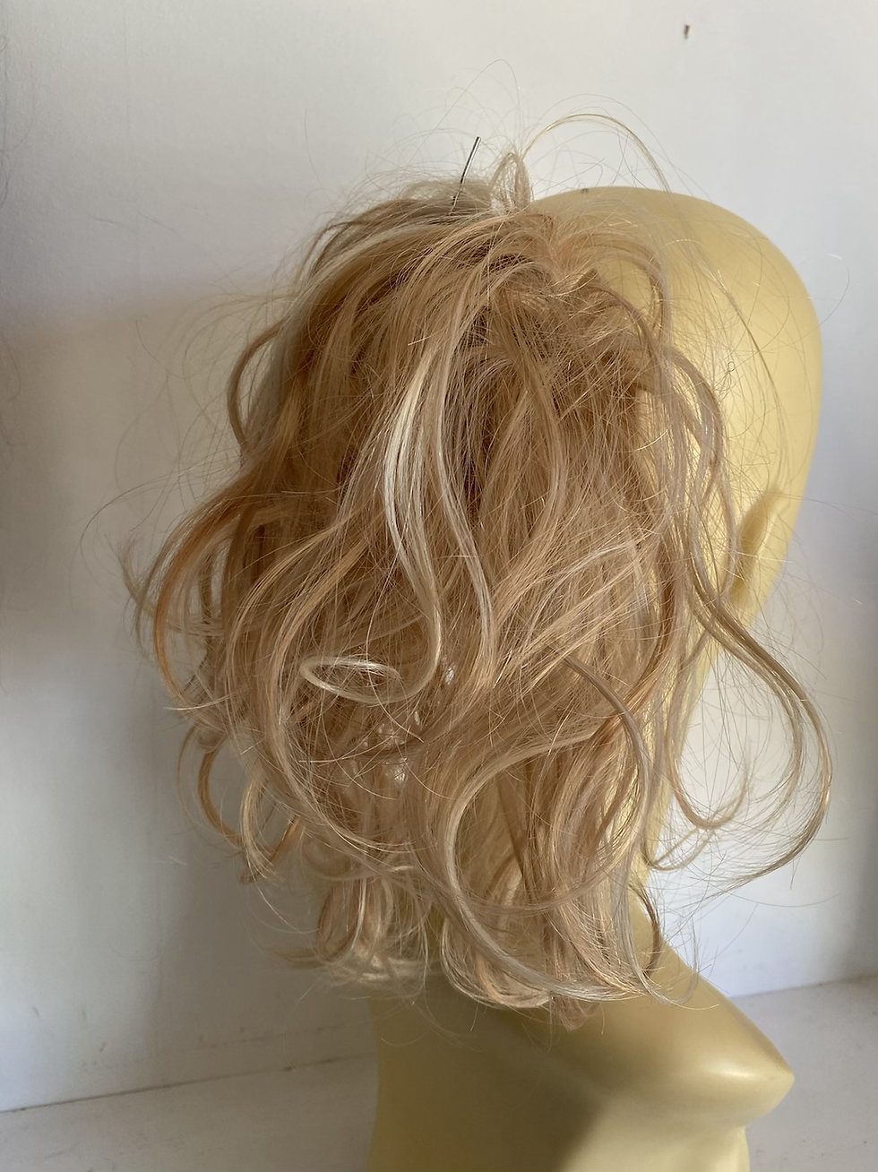 Thumbnail: Mix blonde 27/613 highlights human hair blend 10 inches 