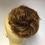 Thumbnail: Light golden brown short human hair Scrunchie 