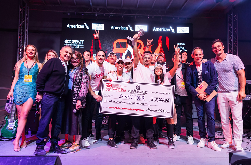 Miami Has a New Burger King as Skinny Louie Takes Crown at SOBEWFF