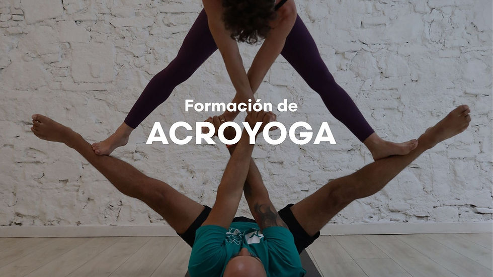 Formación de profesor de AcroYoga-Nivel 1 Yoga alliance