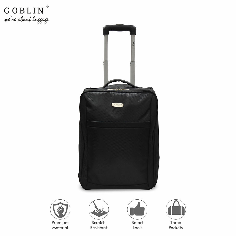 Thumbnail: PLATINUM - FOLDING TROLLEY BAG
