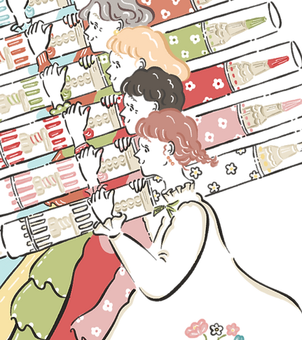 ケアマニキュアペン絵