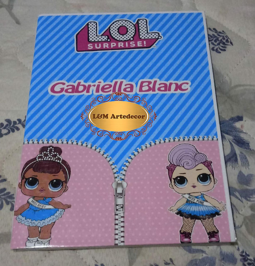 Miniatura: ADESIVOS PARA CAPA DE CADERNO PERSONALIZADOS