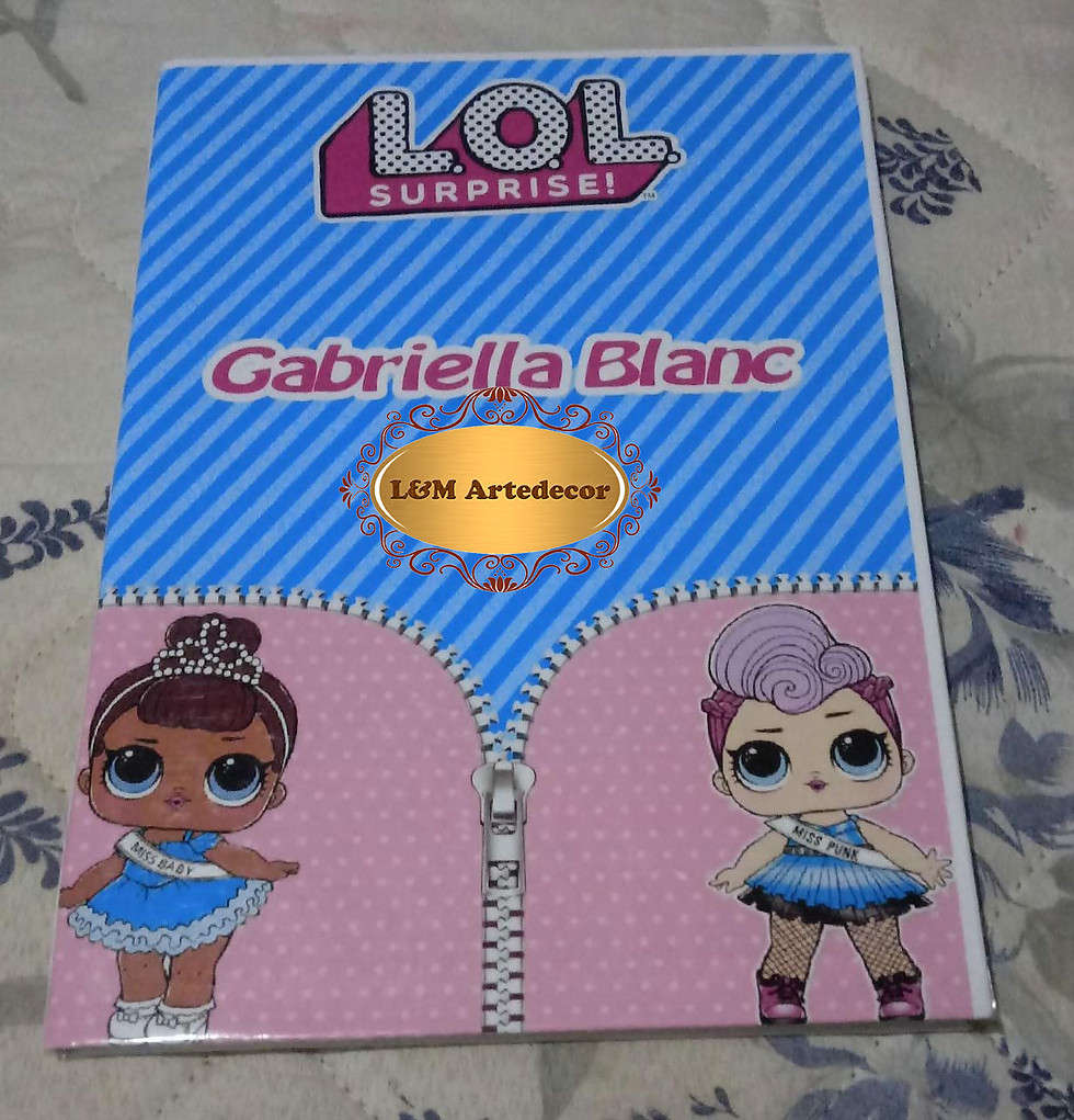 Miniatura: ADESIVOS PARA CAPA DE CADERNO PERSONALIZADOS
