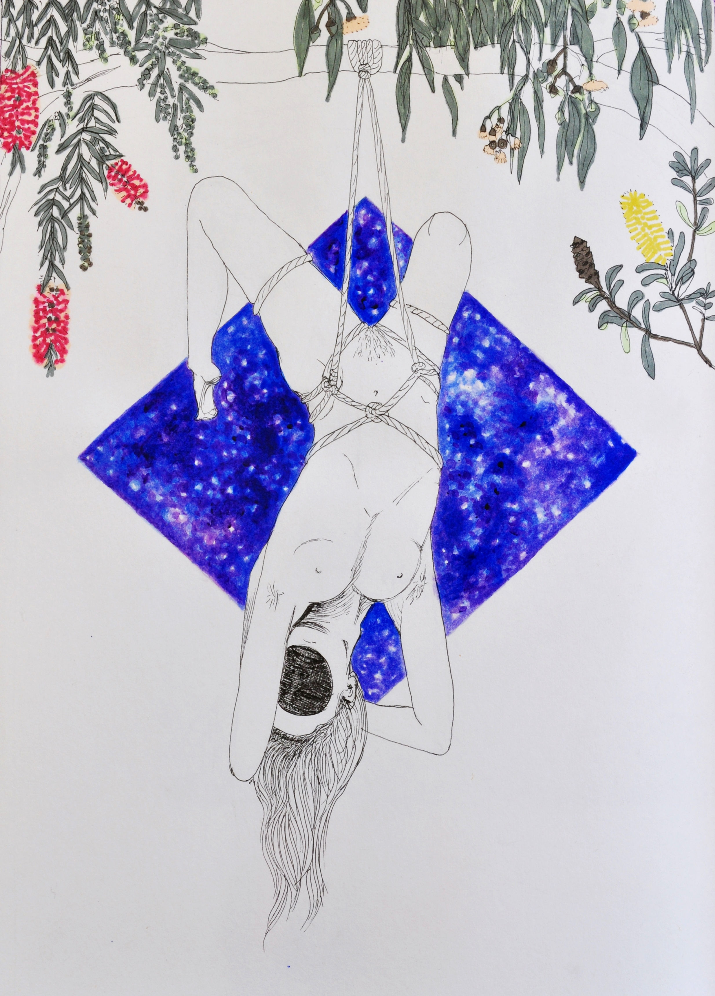 'The Hanged (wo)man' Print