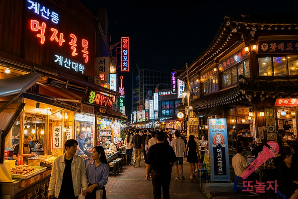 계산 먹자골목