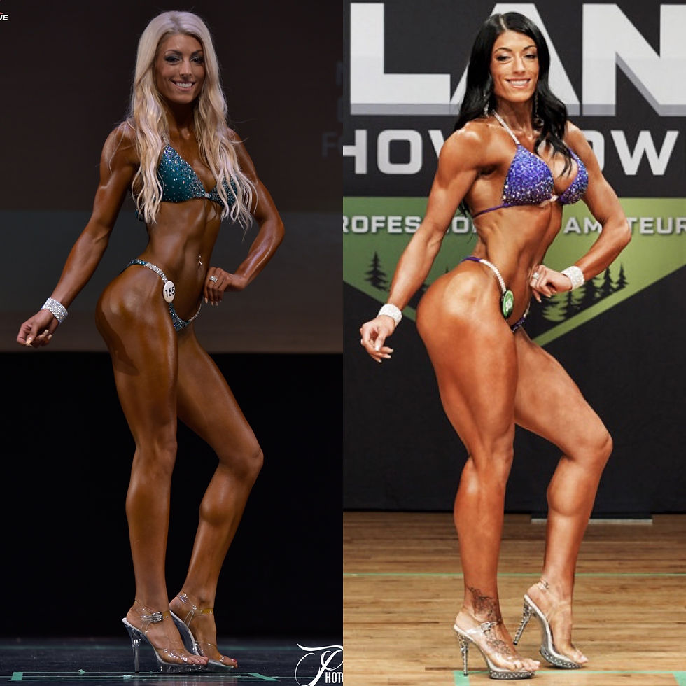 First competition - 2019 Leigh Brandt Muscle Classic | Last Competition - 2023 Van Isle Showdown (Overall Winner)