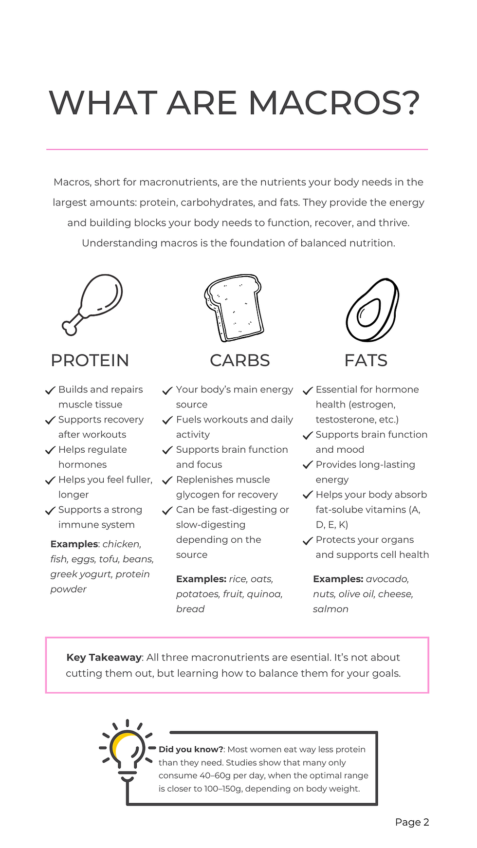 Thumbnail: Macro Tracking Starter Guide (Digital Download)
