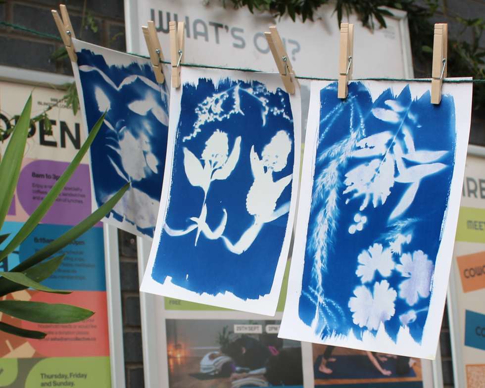 ARC_cyanotype workshop_@sabrinabisi