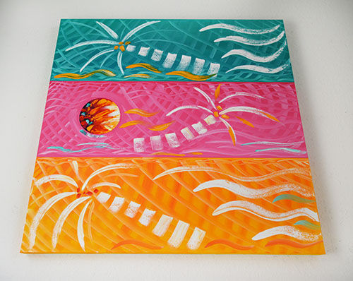 Miami Hispanic Latino Art by Hispanic Miami Artist Laelanie Larach