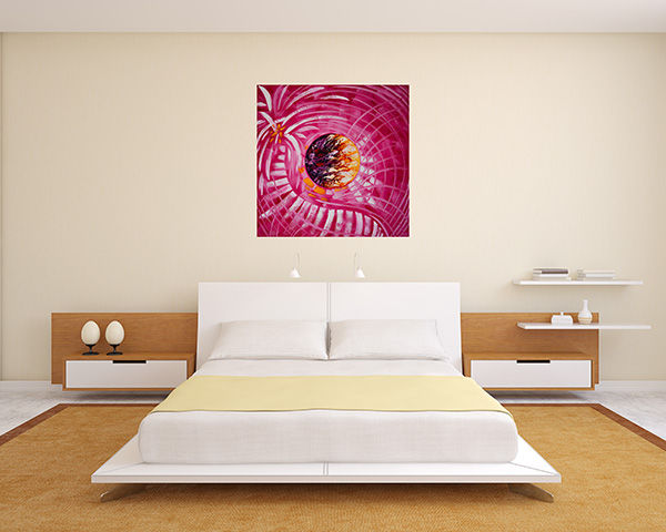 Original Palm Trees Art in Fort Lauderdale Florida created by Laelanie Larach