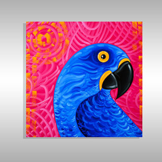 Miami Beach contemporary abstract art for sale by Laelanie Larach