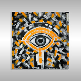 Modern Abstract Art in Jacksonville Florida by Miami Based Artist Laelanie Larach