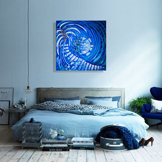 Colorful Ocean Life Art in Miami Beach