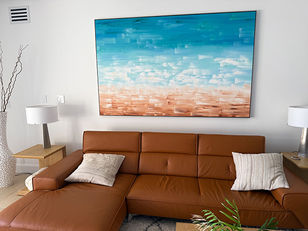 laelanie larach and her stunning abstract art