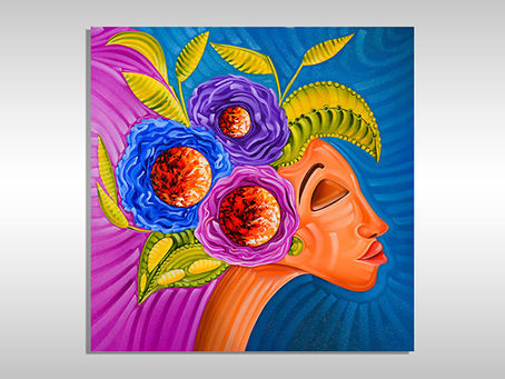Modern Honduras Paintings for Sale in Florida by Laelanie Larach