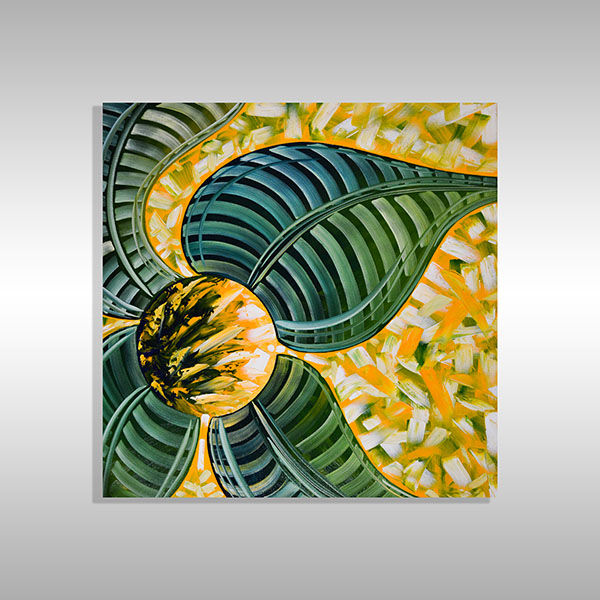 Abstract Queen Laelanie Larach of Hispanic Abstract Art in Miami